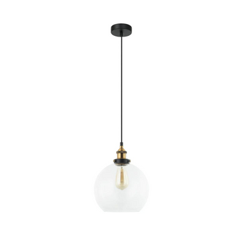 PESINI Interior Wine Glass with Antique Brass Chrome Highlight Pendant Lights