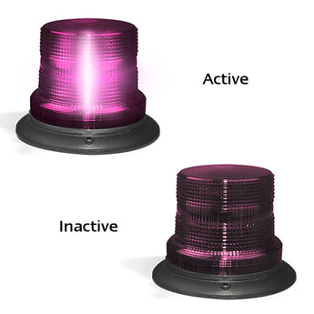 128MGM MAGENTA STROBE BEACON FIXED