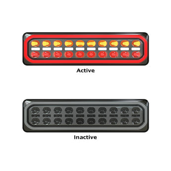 3855ARWMLCSB LHS STOP/TAIL/INDICATOR/REVERSE DIFFUSED TAIL