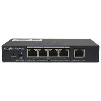 5 Port Gigabit Managed Network Switch (4 Port PoE, 1 Uplink)