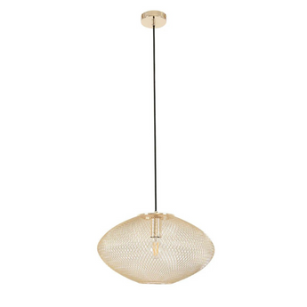 GOLPE Modern Interior Small Oval Stainless Steel Pendant Lights