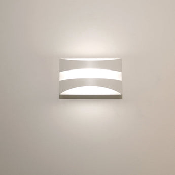 CARDIFF: City Series LED Tri CCT Interior Rectangular Up/Down Dimmable Wall Light