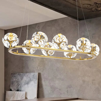 CATANIA 8 LIGHT PENDANT