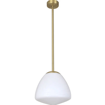 CIOTOLA Interior Tipped Small Dome Frosted Glass Pendant Lights