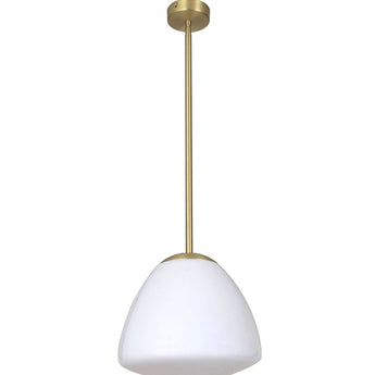 CIOTOLA Interior Tipped Medium Dome Frosted Glass Pendant Lights