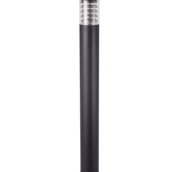 ELANORA: E27 Surface Mounted Black Bollard Lights IP44