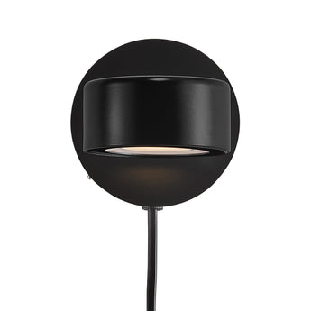 Clyde Black Wall Light