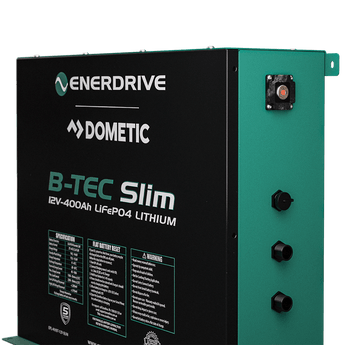 B-TEC 12V 400Ah Slimline Lithium Battery