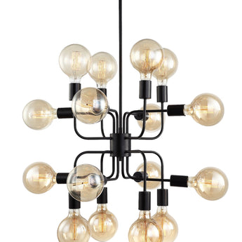 HEXADE: Interior Modern Abstract Pendant Light - 16 Lamps