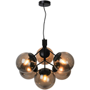 Ivona 6-Spot Pendant Black