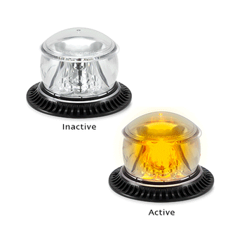 Mini Beacons - Clear Lens, Single blister