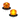 Mini Beacons - Amber Lens, Single blister