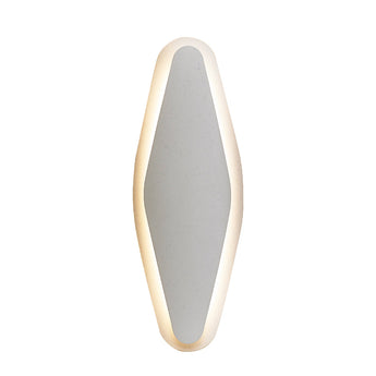 SANTIAGO: City Series LED Tri CCT Interior Oval Dimmable Wall Light