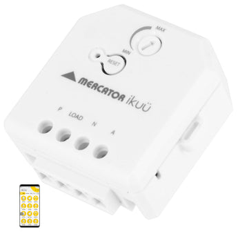 Ikuu Smart Zigbee Inline Switch With Dimmer - Momentary Press Switch