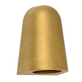 TORQUE: Exterior MR16 Antique Brass Surface Mounted Cone Wall Lights IP65