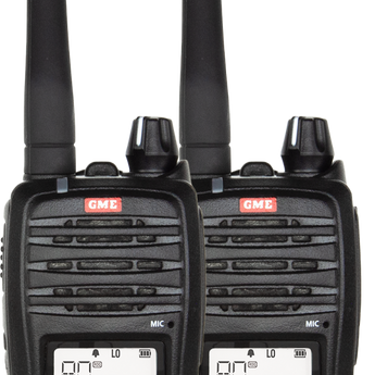 2 Watt UHF CB Handheld Radio - Twin Pack - TX677TP