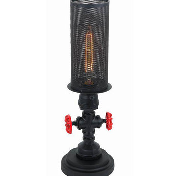 VENETO: Industrial Aged Iron Decorative Table Lamp