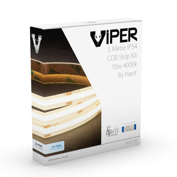 10W IP54 COB 5M Viper Kits 4000K