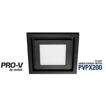 Airbus 200 Black LED Fascia Square