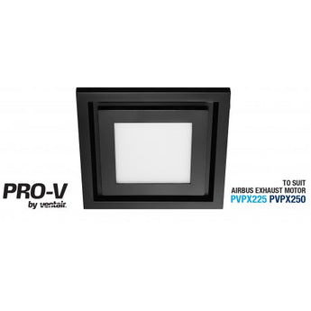 Airbus 250 Black LED Fascia Square