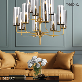 DECARO 12 LIGHTS PENDANT