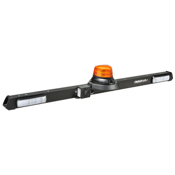 12 VOLT LED LOW PROFILE ROTATING STROBE UTILITY BAR – 1.2M with 97dB squawk reverse alarm