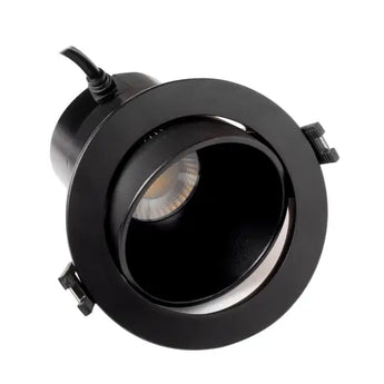 CASSIE 8W CCT3 Selectable LED Downlight With Reflector Tiltable IP54 Dimmable