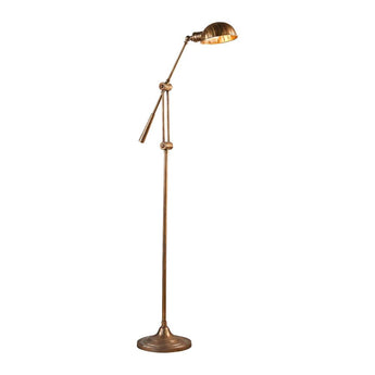 CALAIS FLOOR LAMP ANTIQUE BRASS