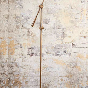 CALAIS FLOOR LAMP ANTIQUE BRASS