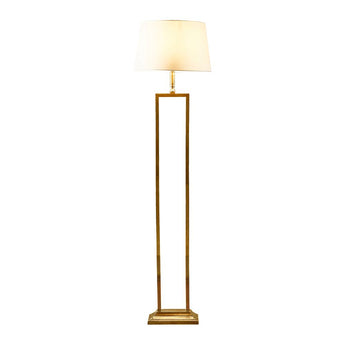 HAMILTON FLOOR LAMP ANTIQUE BRASS