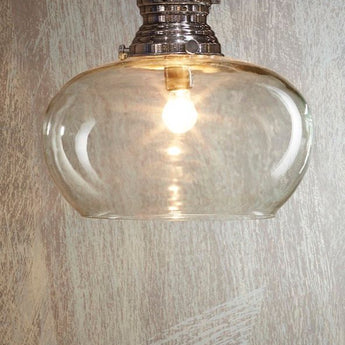 PADDINGTON CEILING PENDANT LARGE ANTIQUE SILVER