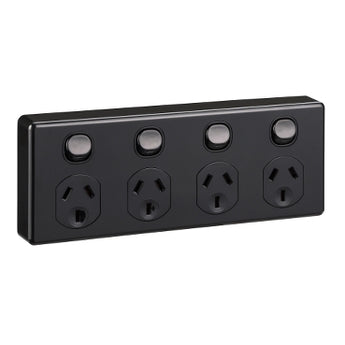 Classic C2000 Series
Quad Switch Socket Outlet