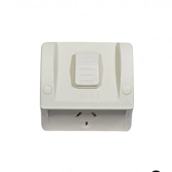 Hippo - Single Outdoor Power Point IP54 10A 250V~